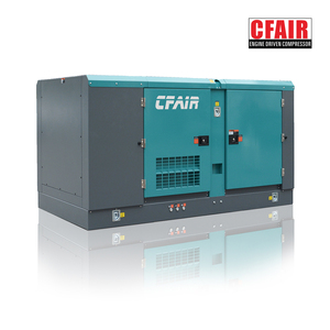 COMPRESSEUR D'AIR DE MOTEUR DIESEL CFAIR 390CFM 10.5BAR APRÈS TYPE DE BOÎTE DE REFROIDISSEMENT POUR SABLAGE <span class=keywords><strong>LOCATION</strong></span> FORAGE CONSTRUCTION MINIÈRE - Product Image 6
