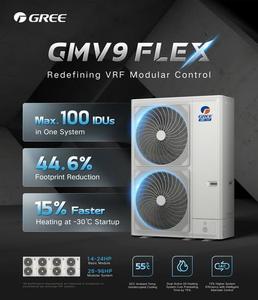 Gree GMV9: ระบบปรับอากาศส่วนกลาง <span class=keywords><strong>VRF</strong></span> รุ่นต่อไป Gree เครื่องปรับอากาศสำหรับ HVAC ที่ทันสมัย - Product Image 2