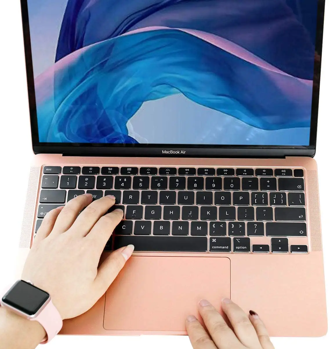Waterproof TPU Silicone Keyboard Protector Cover for Macbook, Dustproof Keyboard Protector for Macbook Pro 2020 Case
