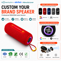 Altavoz Inalámbrico con Logotipo Personalizable, Batería de Gran Capacidad, Controladores Duales, Construcción Resistente, Sistema de Audio Profesional Compacto