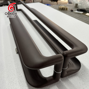 Nhà Máy Bán Buôn Mới Nhất Của Trung Quốc Phong Cách Hiện Đại Tinh Tế Vàng Cá Nhân Thiết Kế Tay Nắm Cửa, Khách Sạn Sang Trọng Cửa Kính Xử Lý - Product Image 4