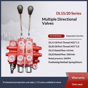 Katup Arah Multi-Arah Hidrolik Manual DL15/20, Katup Distribusi, Katup Relief, Katup <span class=keywords><strong>Forklift</strong></span>, Katup Pengangkut Truk, Katup Pengangkat - Product Image 2