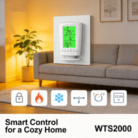 Termostato Inteligente para Sala de Estar, Controlador de Temperatura Programable de 230V, Ahorro de Energía