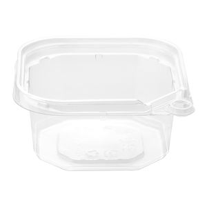 Envase de alimentos de plástico desechable de 12 OZ de embalaje a prueba de manipulaciones de alto rendimiento para productos Deli y frutas frescas - Product Image 1