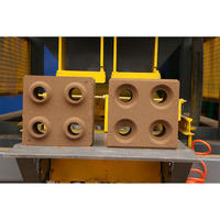 Máquina de ladrillos de arcilla entrelazados estándar de exportación con personalización, modelo FL2-10, hidráulica, sin combustión, con PLC, caja de engranajes y motor de bomba.