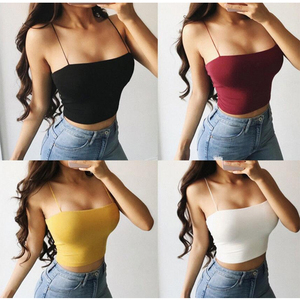 TONGYANG Hauts sexy pour femmes, débardeur d'entraînement d'été, bralette de fitness, <span class=keywords><strong>bustier</strong></span>, haut sans manches, camisole, <span class=keywords><strong>crochet</strong></span>, crop top, bralet - Product Image 4