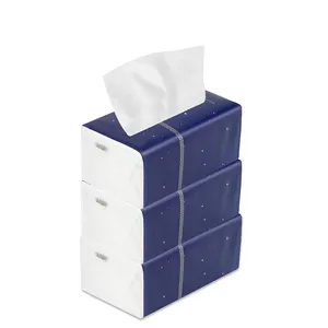 High Quality 2/3 Ply Super Soft 100% Virgin Wood Pulp Facial Tissue Box Tissue For Home Use