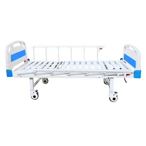 Abs Boord Metalen Frame Gespoten Enkele Crank Een Functionele Handleiding Schudden Terug Aanpassing Ziekenhuis Bed