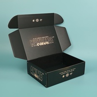 Caja de Regalo Cuadrada de Papel Kraft Ecológica con Logotipo Personalizado para Regalos Festivos, Camisetas, Accesorios para el Cabello, Collares y Embalaje