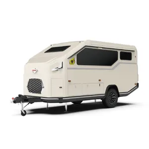 Factory Hot Selling 20ft Lightweight Camping Trailer Price Small Travel Trailer Electric Brake Campers OEM Supplier with Ensuite