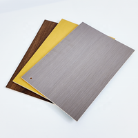 Panneau de contreplaqué mélaminé de qualité E1 1220x2440mm avec finition décorative pour portes de placard, armoires, étagères