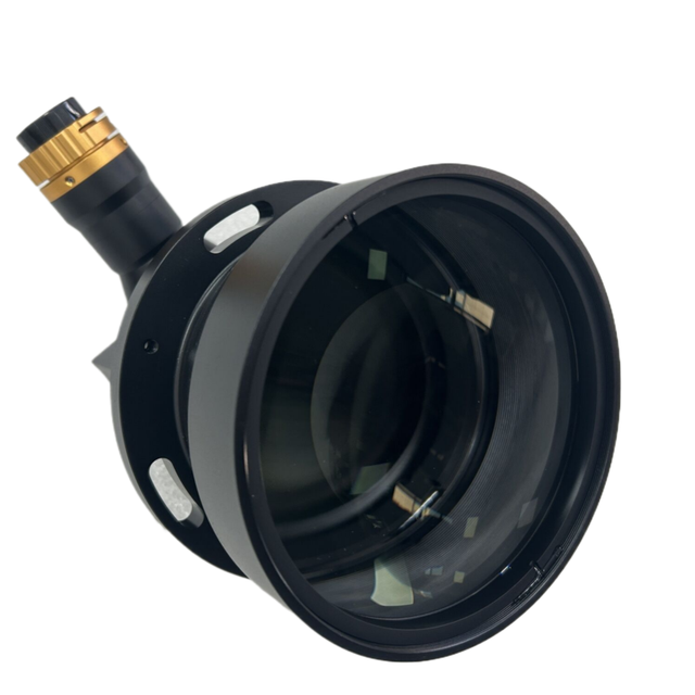 Folding Angle Telecentric Lens 0.1X C Mount Right Angle Bi Telecentric Lens