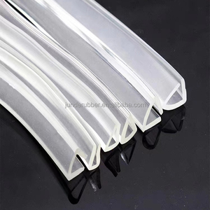 Usine Oem Haute Qualité Étanche U Forme Flexible <span class=keywords><strong>Silicone</strong></span> <span class=keywords><strong>Pvc</strong></span> Bande D'étanchéité En Caoutchouc <span class=keywords><strong>Pour</strong></span> Porte Fenêtre - Product Image 1