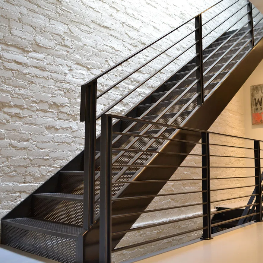 De Metal Exterior de escalera de acero Stringer para cubierta escaleras