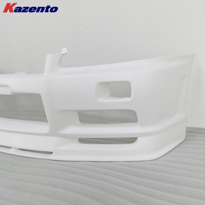 Kits de Carrocería de Parachoques Delantero de Fibra de Vidrio <span class=keywords><strong>URR</strong></span> para Nissan Skyline R34 GTT (2 y 4 Puertas) - Product Image 4