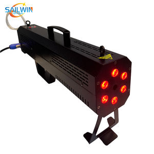 नई नाविक की अगुवाई वाली फॉग मशीन 1500 डब्ल्यू हाथ में पोर्टेबल स्मोक गन पार्टी आरजीबी की अगुवाई वाली एयर कॉलम गन पार्टी. - Product Image 5