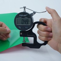 Fourniture d'usine Échantillon gratuit Textiles Transfert Vinyle Transfert de chaleur Silicone PU HTV Vinyle 50um