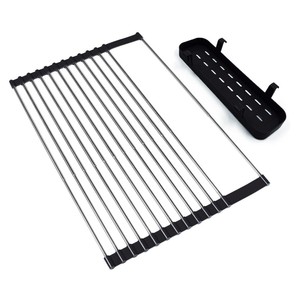Organizador de Cocina Extensible Directo de Fábrica con Divisores de Alambre de Acero Inoxidable para Platos, Tapas y Utensilios de Cocina - Product Image 3