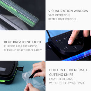 Vakum mühür çanta ile profesyonel ev mutfak gıda vakumlama makinesi makinesi - Product Image 6