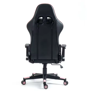 Black <strong>Pink</strong> PU Leather Gaming Swivel <strong>Chair</strong> Customized Cute Ear Bunny Japanese Style Reclining Office <strong>Chair</strong> Featuring Iron - Product Image 6