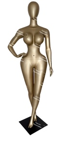 BBLマネキン + Lipoダミー + カービーマネキン + グラスファイバーマネキンフルボディLサイズ9023L - Product Image 2