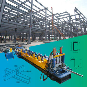 Encalado Velocidad rápida Ajuste personalizado Tamaño CZ <span class=keywords><strong>Purlin</strong></span> <span class=keywords><strong>C</strong></span>/Z <span class=keywords><strong>Purlin</strong></span> Máquina de fabricación en frío Sección <span class=keywords><strong>C</strong></span> <span class=keywords><strong>Purlin</strong></span> máquina formadora de rollos en frío - Product Image 1