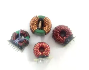 Bobinas de inductor personalizadas, anillos de hierro-silicio-aluminio 106, anillos magnéticos de ferrita, inductores, choques