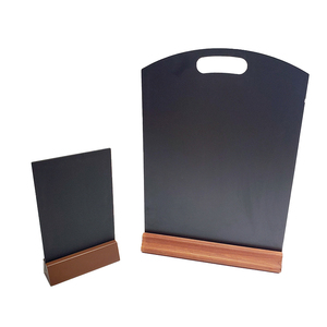 Porte-<span class=keywords><strong>Menu</strong></span> de <span class=keywords><strong>Restaurant</strong></span> en bois, <span class=keywords><strong>tableau</strong></span> d'affichage, <span class=keywords><strong>noir</strong></span>, bureau, nourriture - Product Image 3
