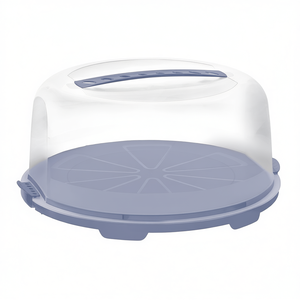 Boîte à gâteau Rotho Bell Fresh ronde de 10 pouces avec couvercle pour le stockage et la présentation - Product Image 2