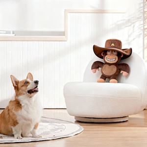 Nuevo Juguete de Peluche Resistente para Perros, Juguete Interactivo para Morder y Jugar a Tirar de la Cuerda, con Relleno y Sonido - Product Image 2