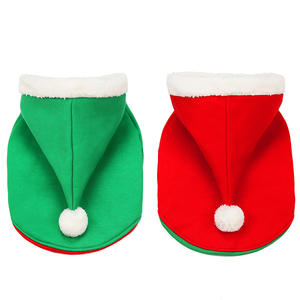 Disfraz Navideño Único para Mascotas - Disfraz <span class=keywords><strong>de</strong></span> <span class=keywords><strong>Perro</strong></span> <span class=keywords><strong>de</strong></span> Felpa Coral con Botones Estilo Japonés para Halloween y Ocasiones Festivas - Product Image 1