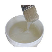 Peinture murale extérieure en caoutchouc de silicone liquide transparent texturé effet granit et revêtement de peinture imperméable pour toiture en acrylique