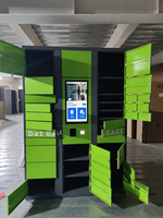 Système de stockage intelligent des bagages, armoire de rangement des bagages, casier à bagages pour gare
