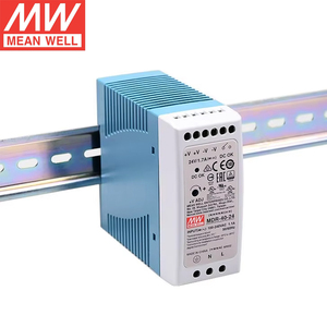 Fuente de Alimentación <span class=keywords><strong>MEAN</strong></span> <span class=keywords><strong>WELL</strong></span> Serie <span class=keywords><strong>MDR</strong></span> de 10W a 100W para Montaje en Riel DIN, Baja Pérdida sin Carga <0.75W para Automatización de Edificios y Hogar Inteligente - Product Image 6