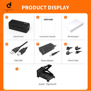 Imprimante d'étiquettes Uyin Y42 4x6, imprimante d'étiquettes sans encre BT, imprimante thermique Bluetooth pour l'impression d'expédition, de codes-barres et d'adresses - Product Image 3