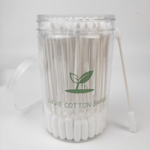 Commercio all'ingrosso 6 pollici Qtips lunghi grandi Cotton fioc eco-friendly per la pulizia dell'orecchio bastoncini di bambù per cani eco-friendly Cotton fioc - Product Image 3