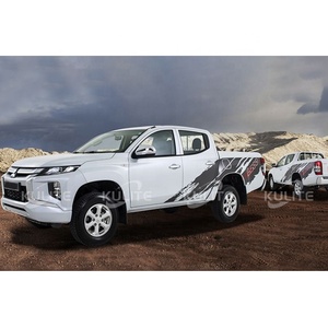 Film original pour <span class=keywords><strong>Mitsubishi</strong></span> <span class=keywords><strong>L200</strong></span> GLX 2020 Double Cab <span class=keywords><strong>4x4</strong></span> Diesel Car Stripes Body Sticker Car Decal - Product Image 6
