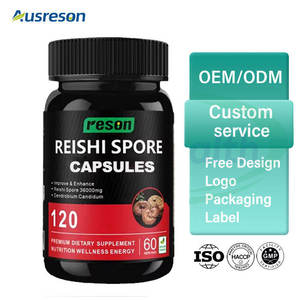 Cápsulas de Reishi para Adultos ASAP OEM, Suplemento de Extracto Herbal Seco, Extracto de Ganoderma Lucidum, Grado Alimenticio, Certificado Orgánico, Mejora la Salud - Product Image 2