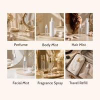 Vente en gros de flacons pulvérisateurs en plastique transparent PET vides et rechargeables pour parfum, avec pompe pulvérisatrice à fine brume, 200 ml/ 300 ml/ 400 ml/ 500 ml