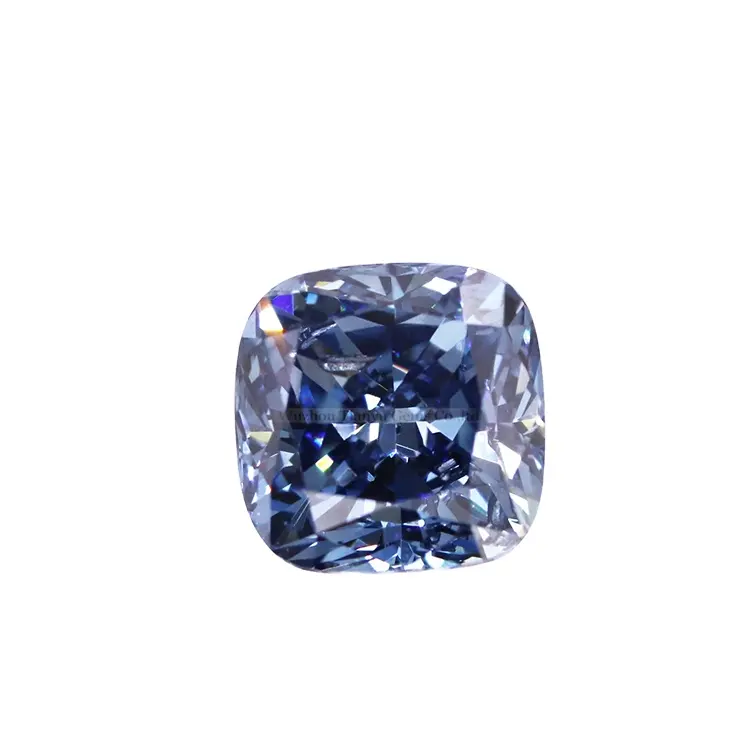 Tianyuジェムズプロモーション価格ラボで成長したダイヤモンドIGI認定1.136ctExクッションカットファンシーブルーhphtダイヤモンド