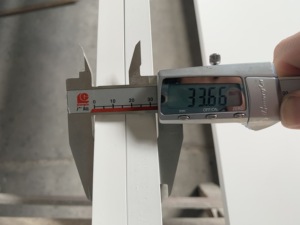 Plinthe en <span class=keywords><strong>MDF</strong></span> à amorçage blanche, planche <span class=keywords><strong>carrée</strong></span> S4S 1x6 - Product Image 3