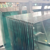 Suministro de Vidrio Templado Transparente para Construcción de 4mm, 5mm, 6mm, 8mm, 10mm, 12mm para Puertas de Ducha de Baño