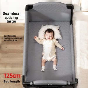 Tente de moustiquaire moderne pour berceau latéral grand <span class=keywords><strong>lit</strong></span> de voyage pliable pour nouveau-né et bébé pour chambre à manger et école - Product Image 6