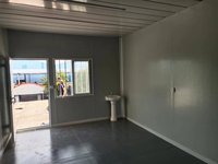 Maisons modulaires en acier détachables de 20 pieds et bureaux miniatures à vendre pour usage en villa