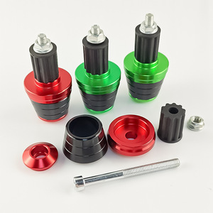 Embout de guidon de moto Qiangye 6 en 1 noir, rouge, vert, capuchon décoratif pour accessoire de modification de moto tout-terrain - Product Image 4