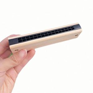 Juguetes Musicales Educativos de Madera para Niños al por Mayor, Mini Armónica con Color Personalizado y Logotipo Personalizado en Forma de Dibujos Animados - Product Image 1