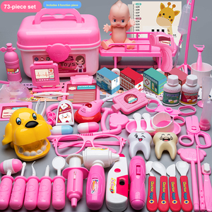 Conjunto de juego de médico para niños con disfraz de Doctor de juego de rol, ropa de vestir disfraz de <span class=keywords><strong>Halloween</strong></span> para niñas niños Dr Kit para niños pequeños 3 + - Product Image 2