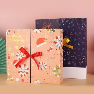 Custom Paper Magnetic Gift <b>Box</b> Advent Calendar Packaging <b>Box</b> <b>Christmas</b> Holidays Shipping <b>Box</b> - Product Image 3