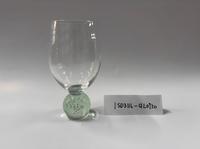 Ensemble de dégustation Raymond Eco-Friendly 2 pièces, verres à brandy et à whisky avec base en cristal vert clair, 23 oz et 16 oz
