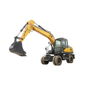 La mejor excavadora de ruedas China 14T XE150WD con motor y bomba Yanmar 1 año de garantía - Product Image 2